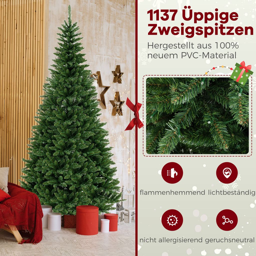 knstlicher weihnachtsbaum mit beleuchtung 90 cm 90cm Bicolor Micro LED Weihnachtsbaum im Rattan-Korb
