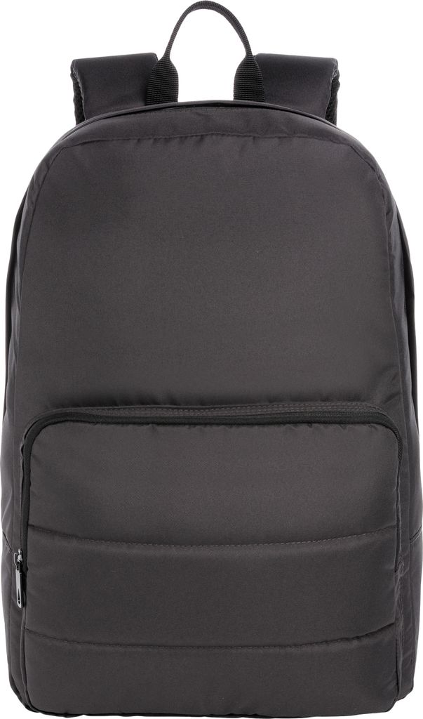 XD Xclusive - Rucksack für Laptops "Impact Basic", rPET (Recyceltes Polyethylen-Terephthalat) XD923 (Einheitsgröße) (Schwarz)