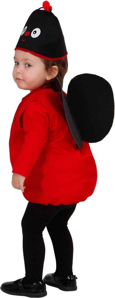 Detský kostým berušky s krídlami a čelenkou 90-104 cm 1- 3 Obrázok produktu 3