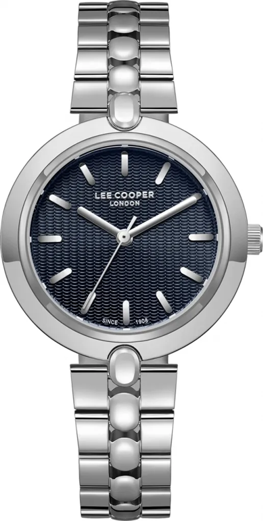 Montre femme Lee Cooper LC08057.390 bleu marine, design fashion et acier