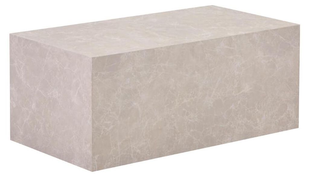 HOME DELUXE - Couchtisch Amiri  L - Farbe: Beige, Größe: 95 Produktbild 