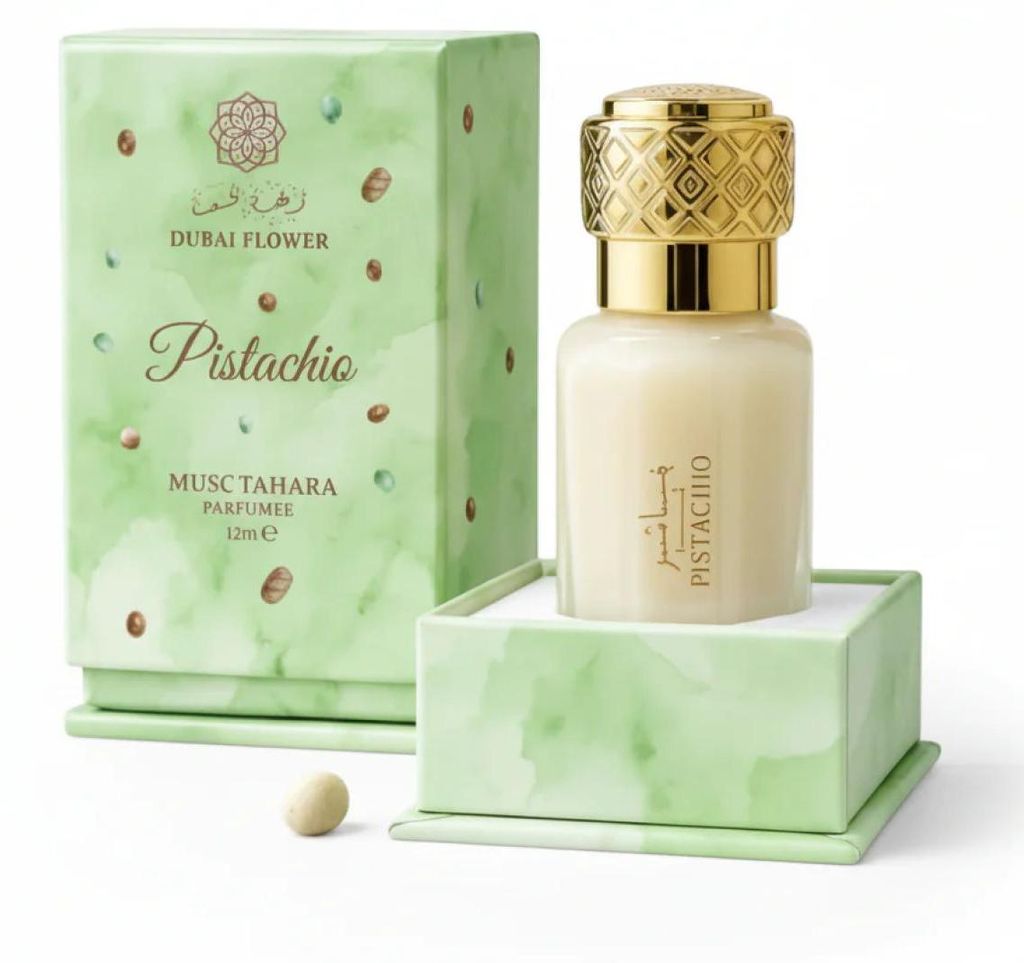 Dubaï Flower Musc Tahara Pistachio Concentré de Parfum 12ml Produktbild 