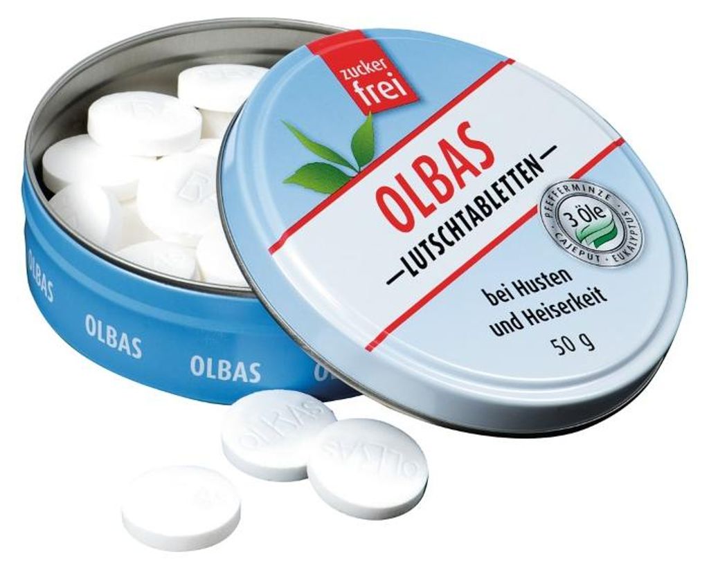 Olbas - Pasticche senza zucchero 50g Immagine del prodotto 
