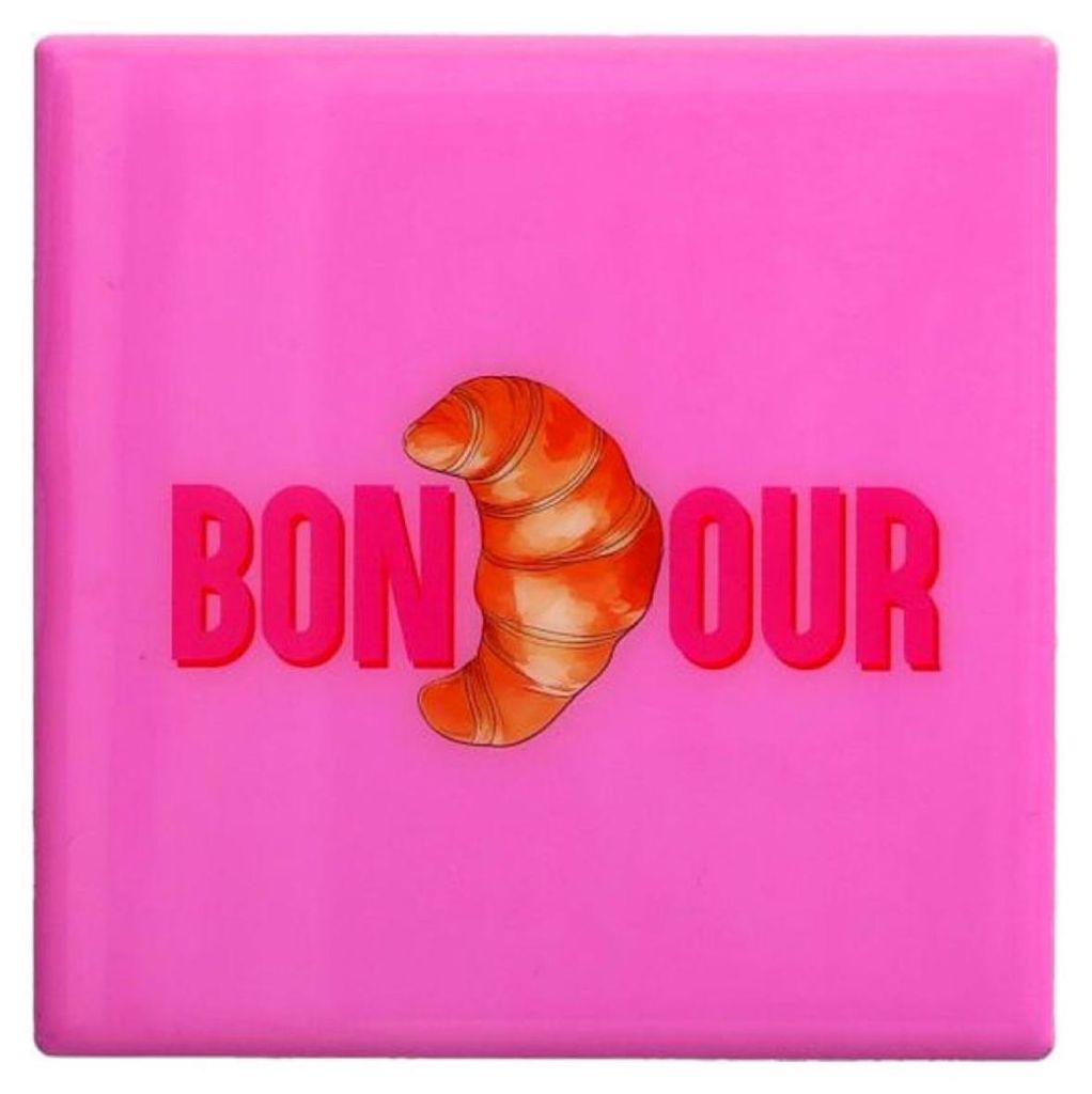 Gift Company Glasuntersetzer Love Tiles Bonjour Croissant Produktbild 