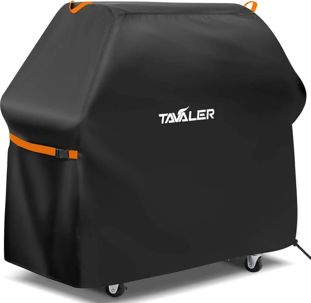 Housse barbecue Tavaler 140cm anti-rouille pour grill à gaz extérieur