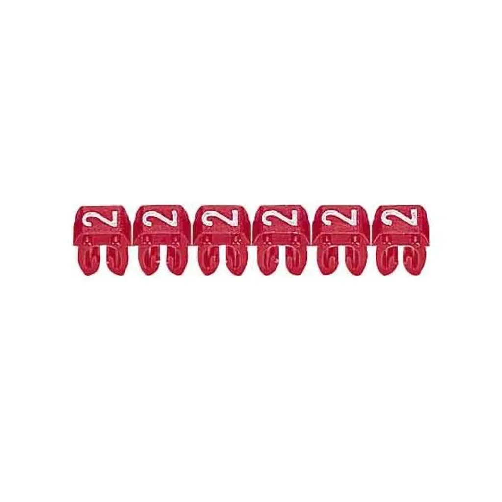 Bague de marquage CAB 3 réf 038212 pour câblage de précision 0.5mm2
