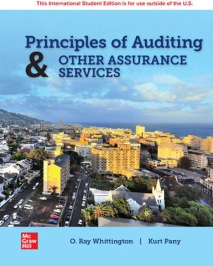 Principles of Auditing & Other Assurance Services: 2024 Release ISE