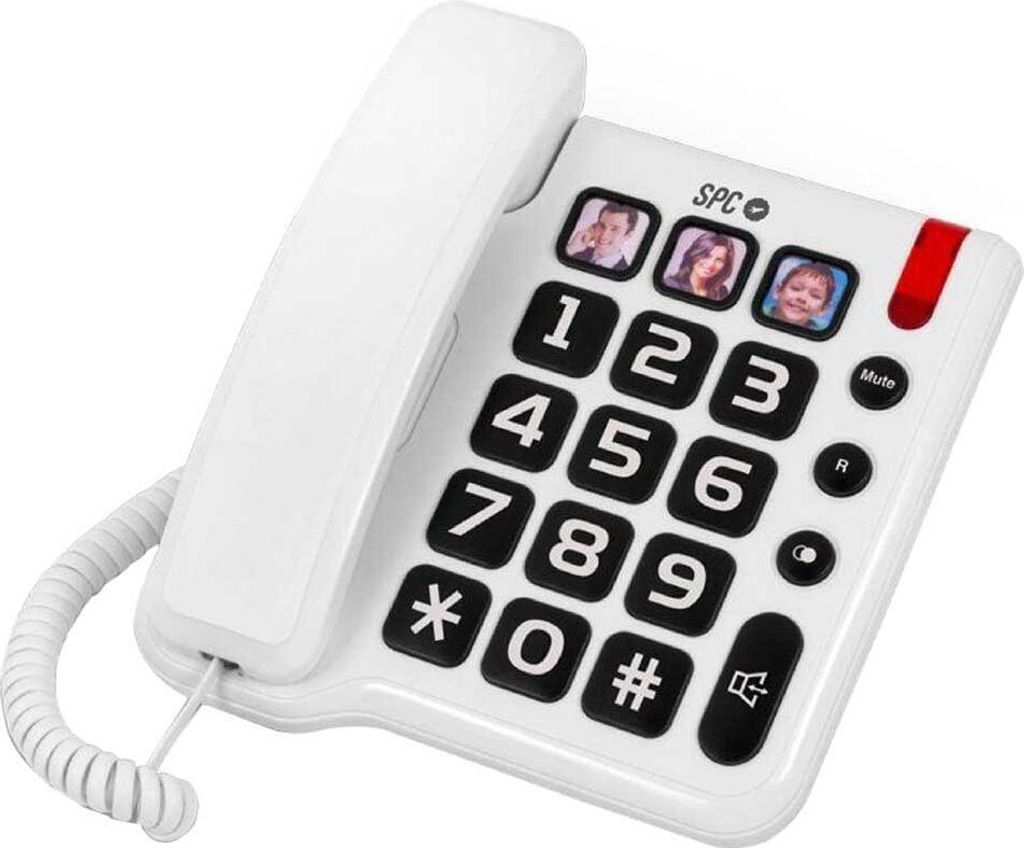 SPC Comfort Numbers 2 Senioren Festnetztelefon Große Tasten Produktbild 1