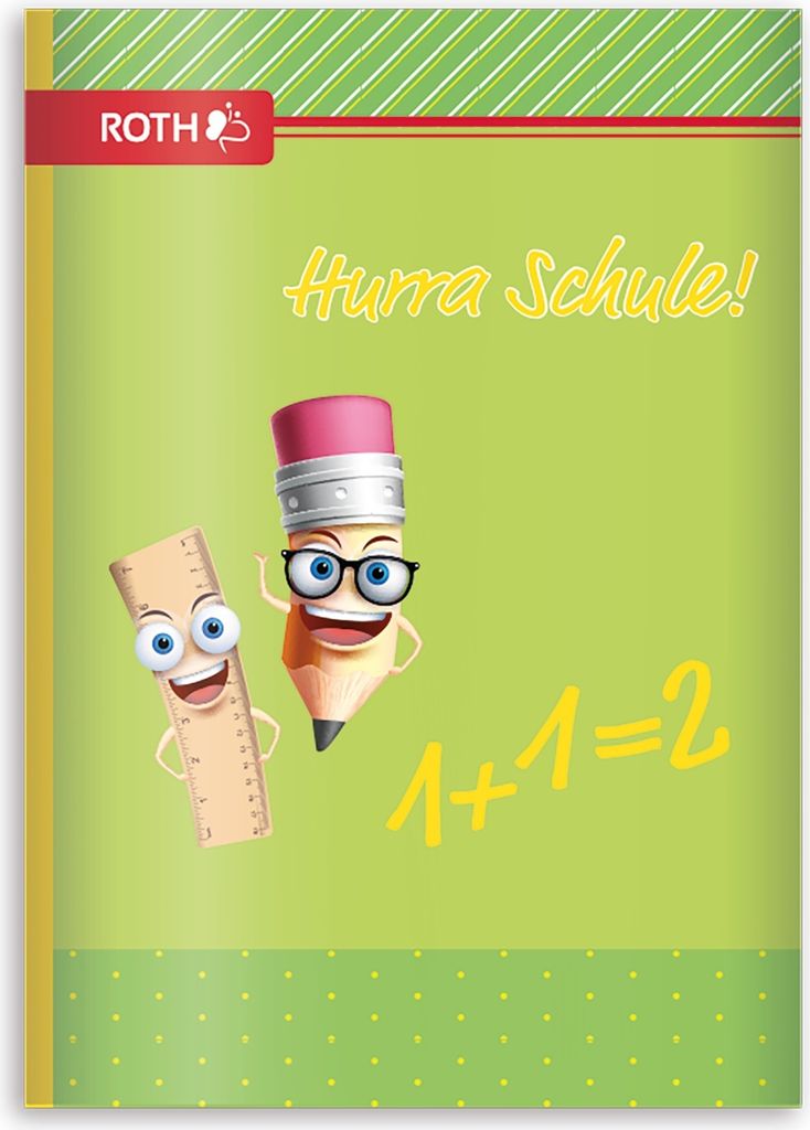 Muttihefte/ Oktavhefte, A6, 64 Seiten liniert, Hurra Schule Produktbild 