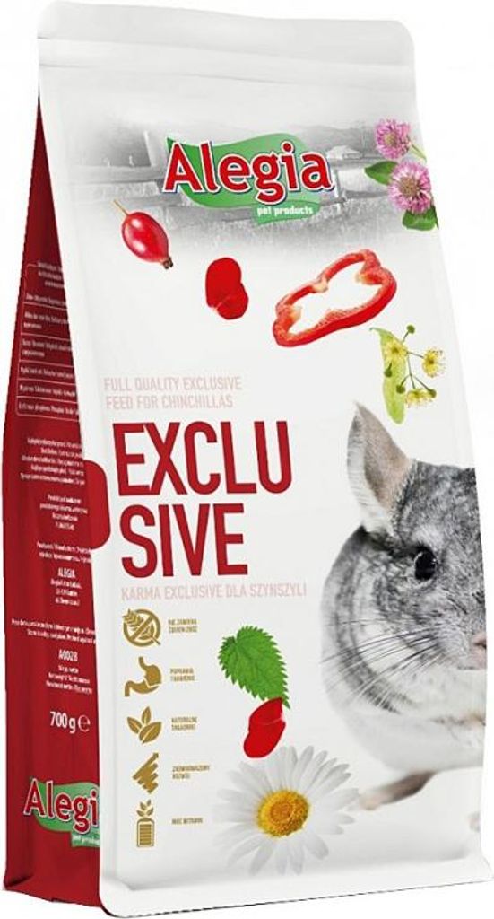 ALEGIA Exklusives Chinchillafutter 700g