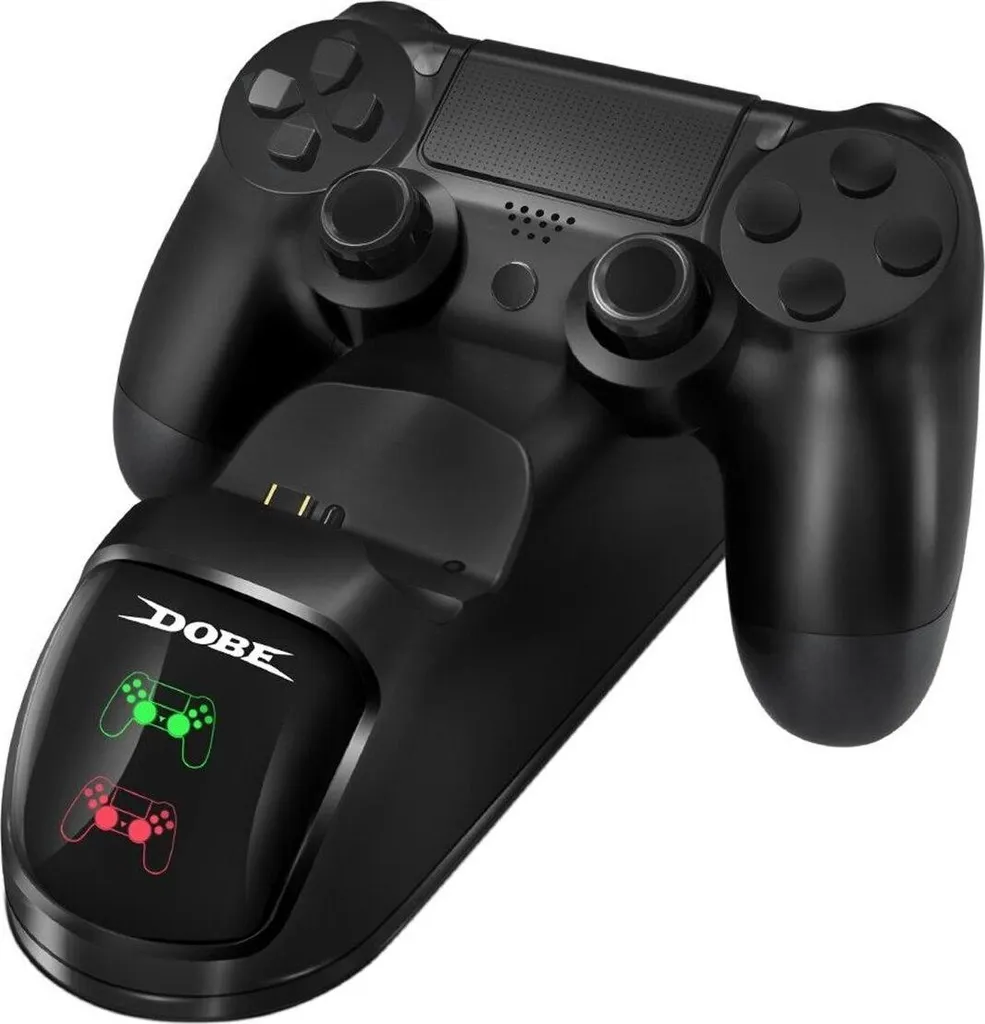 Double chargeur PS4 anti-panne de batterie pour manette sans fil