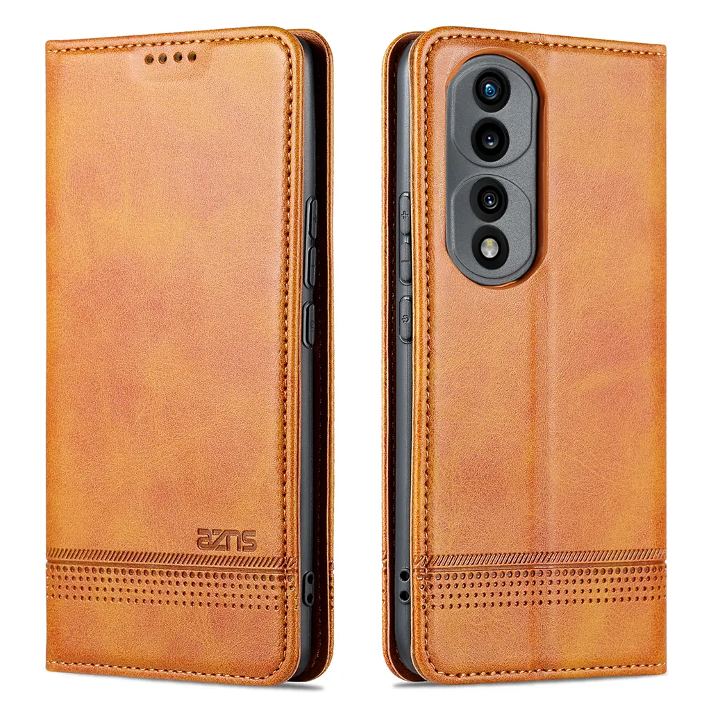 For Honor 70 5G Custodia a libro in pelle PU con supporto e