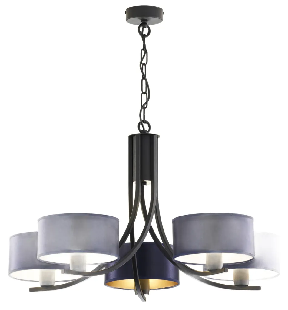 Lustre ARTHUR : Solution Éclairage Design pour Grand Salon 5xE27