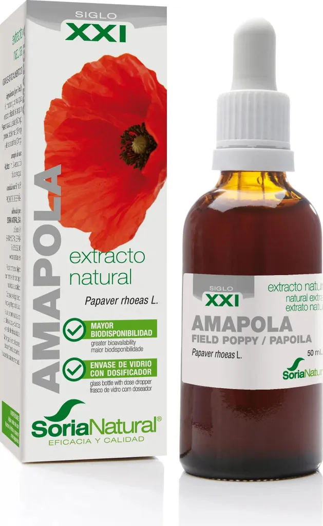 Soria Extracto Amapola S.XXI 50ml: Analisi e Benefici Fitoterapici