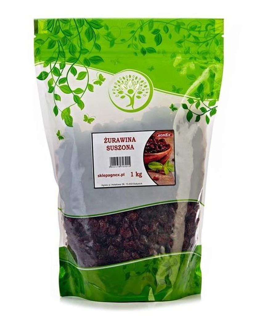 Żurawina cała suszona 1kg Zdjęcie produktu 