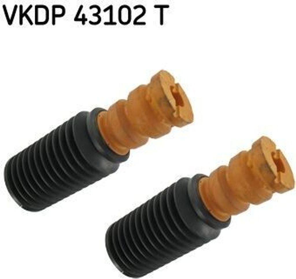 SKF VKDP 43102 T Staubschutzsatz Stoßdämpfer Hinten für VW PASSAT Variant (3A5, 35I) Polo Coupe (86C, 80) Polo Schrägheck (86C, 80) CORRADO (53I)