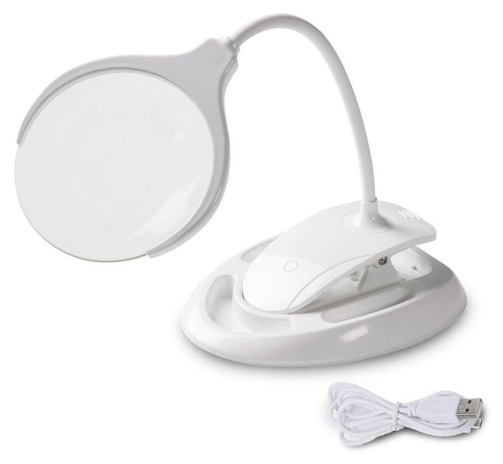 VELAMP LE008 Stolní lampa s osvětlením a lupou Obrázek produktu 