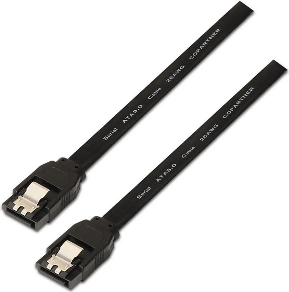 Câble de données SATA interne de 50 cm avec clips de sécurité pour PC