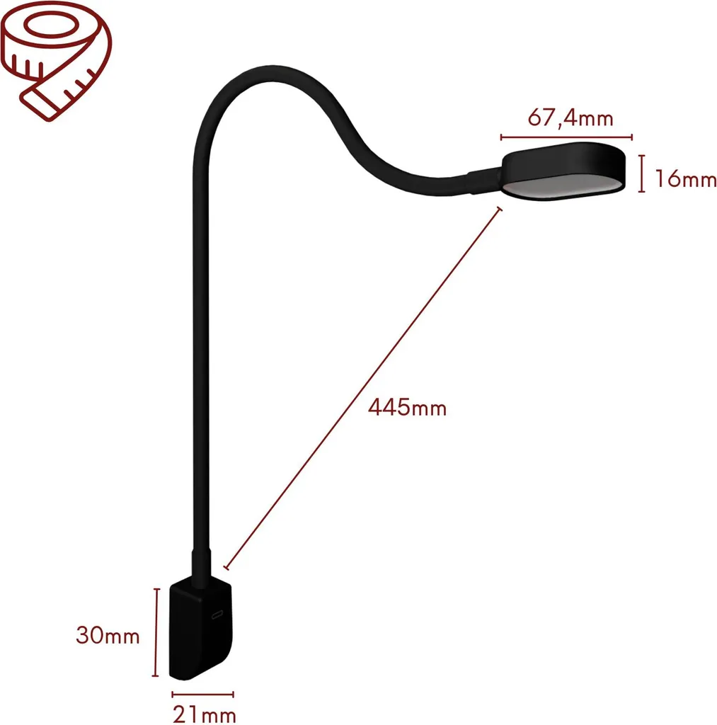 Dites adieu au manque de prises avec ces liseuses LED USB-C murales x2 - 10