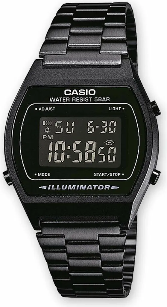 Montre Digitale Homme Noire Casio B640WB-1BEF Style Vintage et Urbain