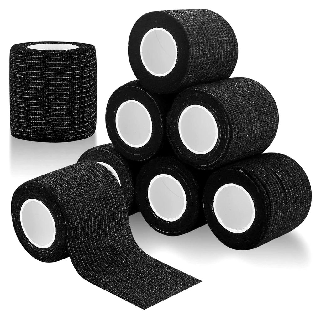 8 Rollen selbsthaftende Bandage, kohäsive Bandage, 5 cm x 4,5 m elastische Haftbandage für Haustiere
