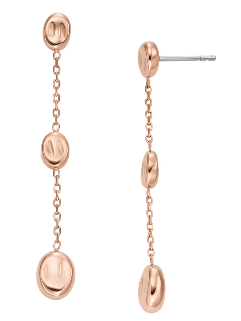 Skagen Anja Pebbles SKJ1846791 Orecchini Rosa Acciaio Inox Design