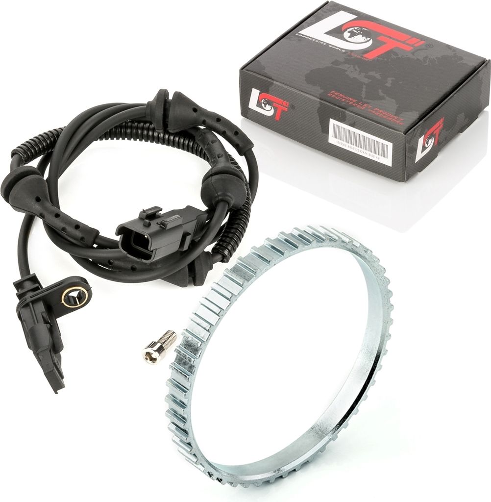 ABS-Sensor und ABS-Ring Set Vorderachse 48 Zähne für CITROEN C6 PEUGEOT 407