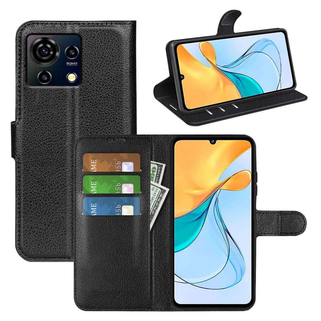 Handy Tasche ZTE Blade V50 Vita Handyhülle Hülle Wallet Case Flip Cover Etui