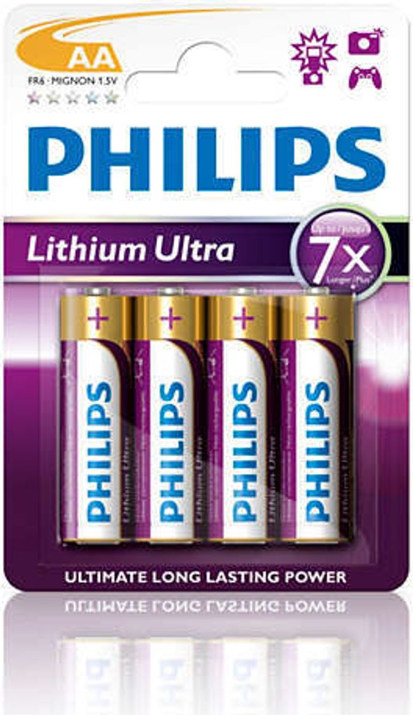 Philips Lithium Ultra Baterie FR6LB4A/10, Baterie na jedno Obrázek produktu 