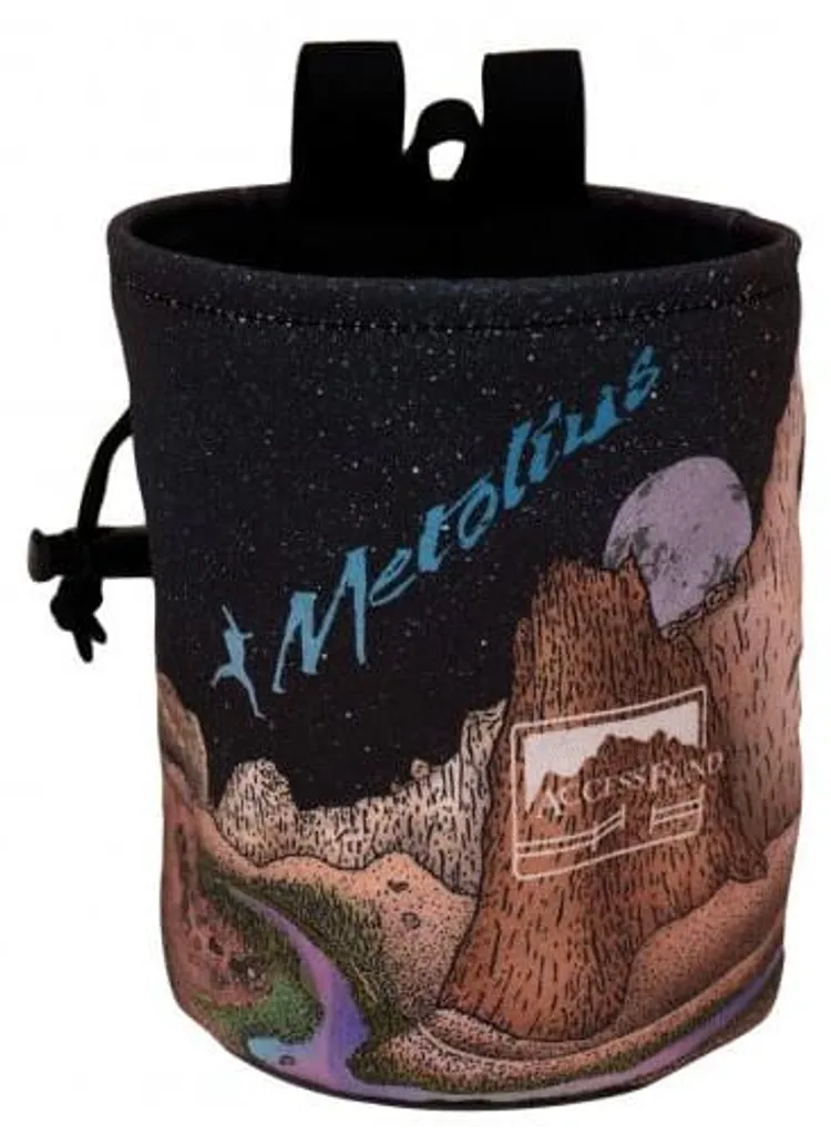 Sac à magnésie Metolius par Comp Smith pour escalade en bloc et falaise