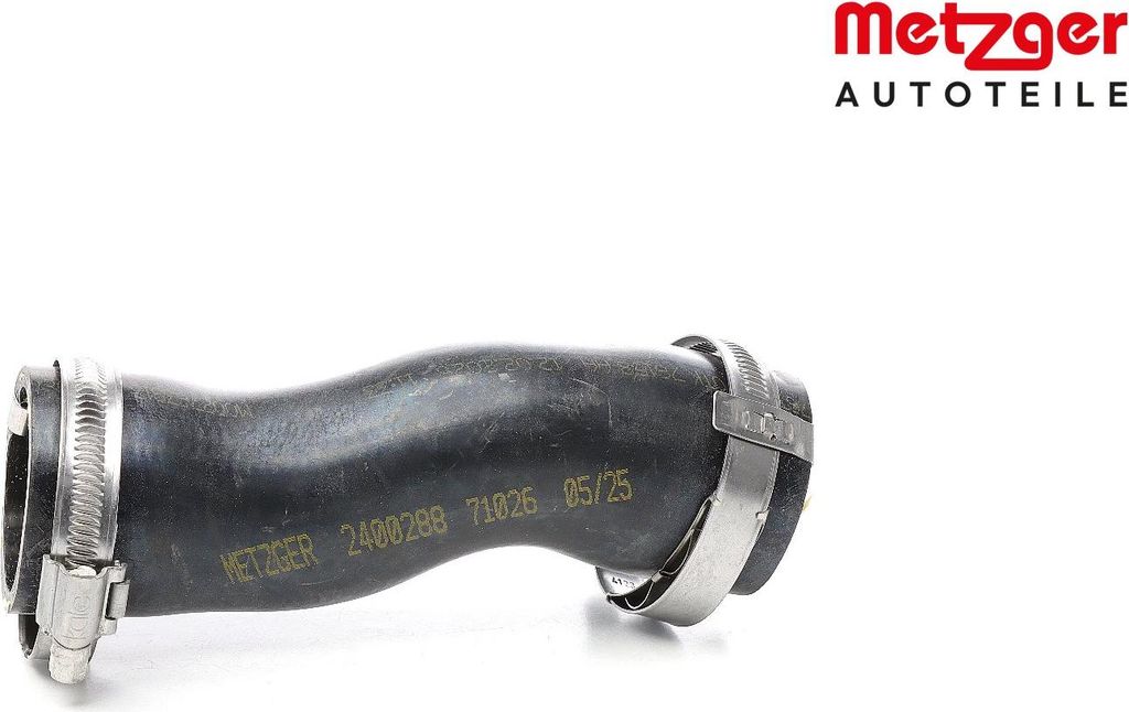 METZGER 2400288 Turbo Ladeluftschlauch für AUDI A6 Avant (4F5, C6) A6 Limousine (4F2, C6) A6 Allroad (4FH, C6)