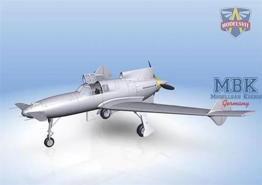 Construisez le Curtiss-Wright XP-55 Ascender Maquette Avion MSVIT4808 - 3