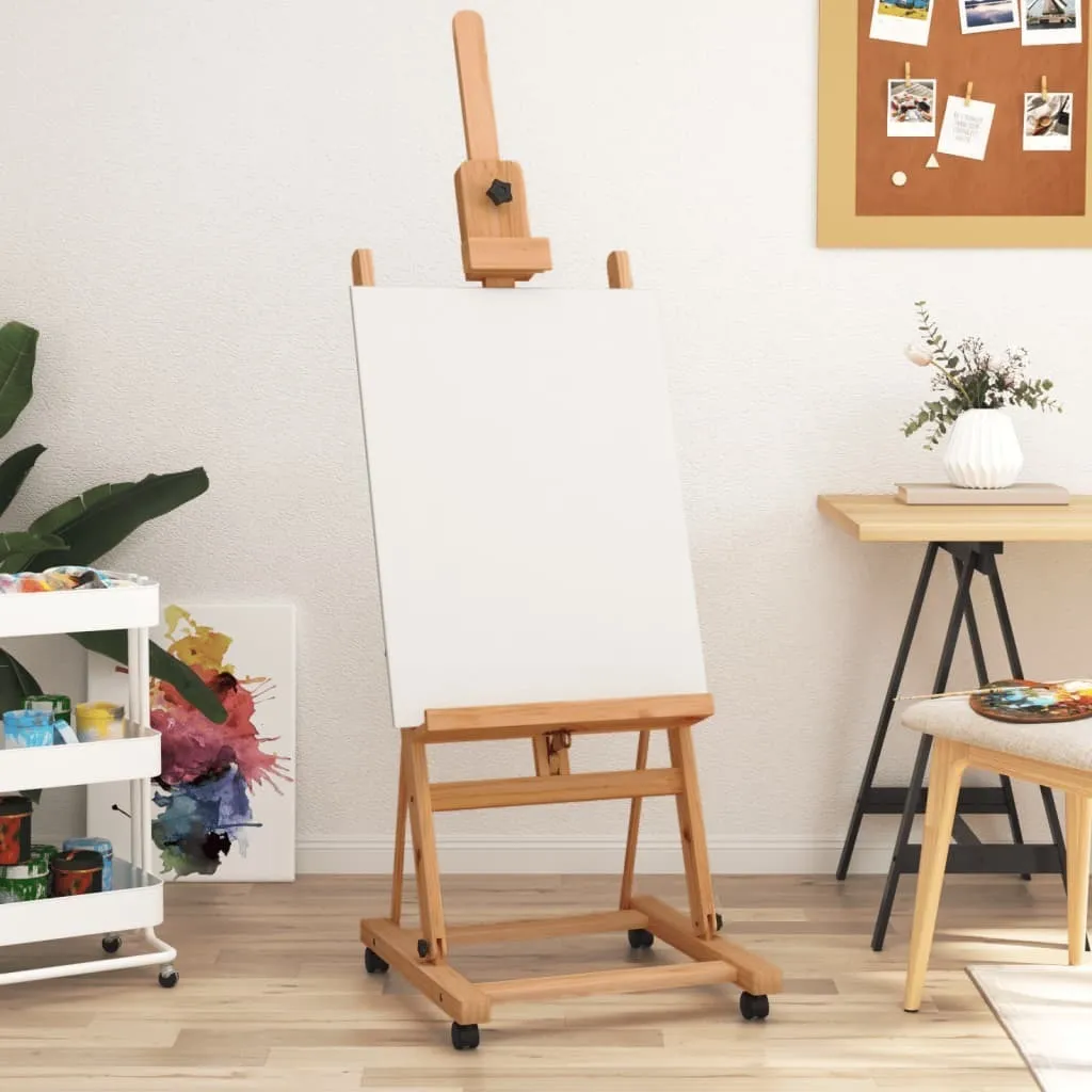 Chevalet bois massif hêtre 178 cm stable pour toiles instables