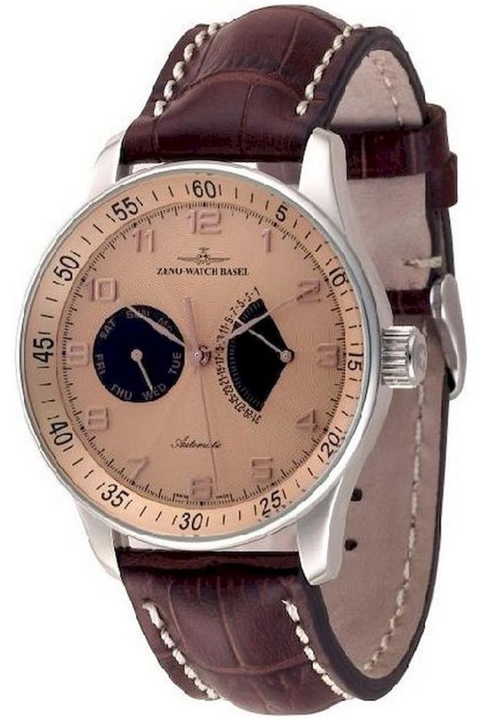 Zeno-Watch - Armbanduhr - Herren - Chrono - X-Large Retro Retrograde - P592-g6