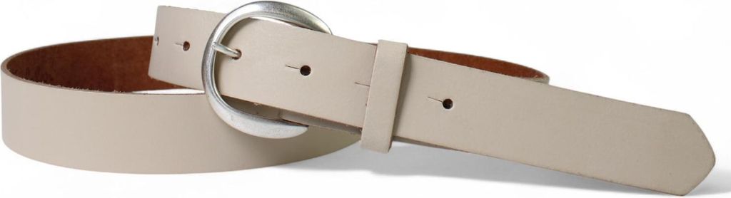 FRONHOFER Damen Ledergürtel 3 cm mit halbrunder Gürtelschnalle, echt Ledergürtel