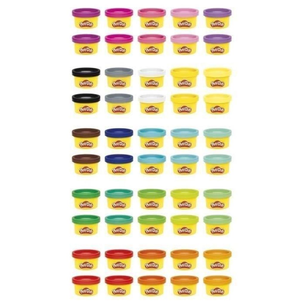 Play-Doh-Box mit 50 Töpfen Modelliermasse