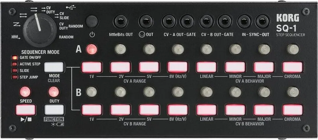 Korg SQ-1 Sequencer CV/GATE - Interfaccia Ideale per Sistemi Modulari - 2