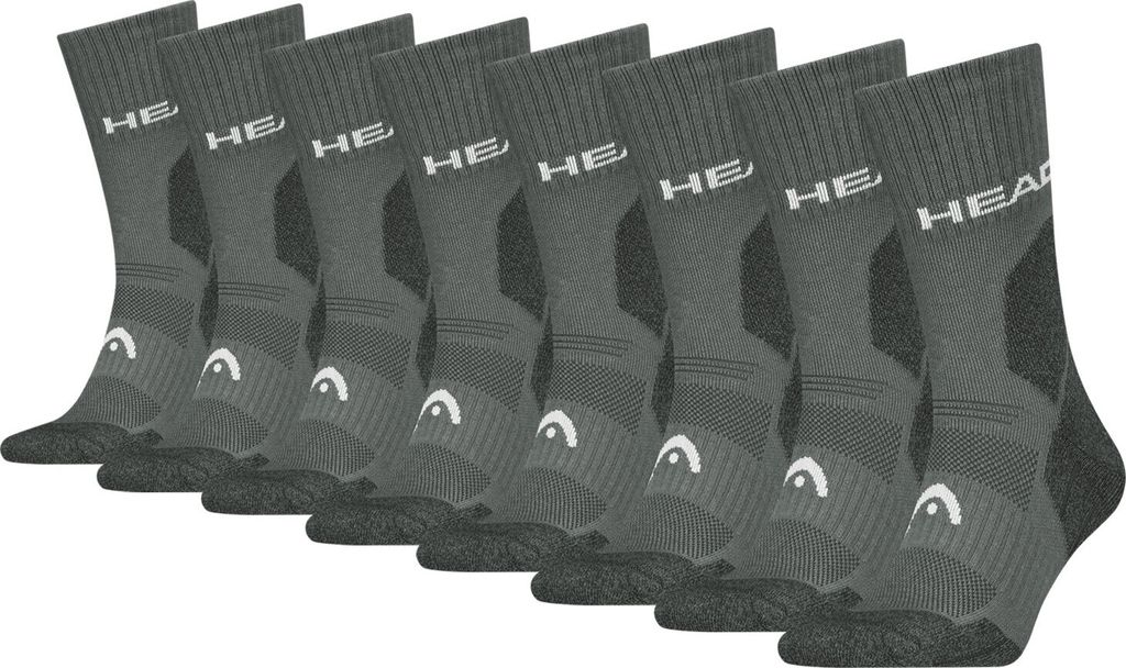 4 Paar HEAD Uni Wandersocken Hiking All Climates Crew Socks