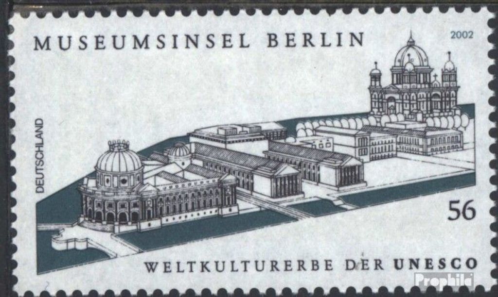Briefmarken BRD (BR.Deutschland) 2002 Mi 2274 (kompl.Ausg.) FDC Kulturerbe