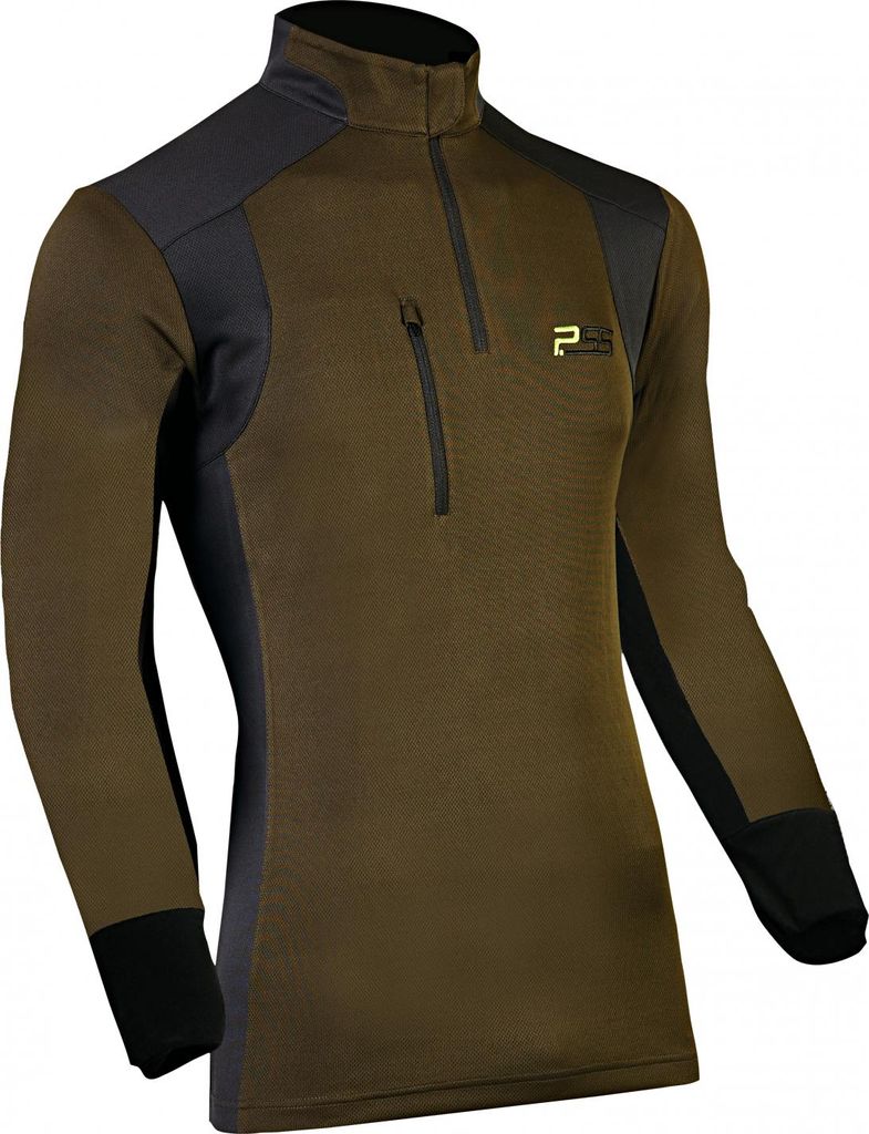 PSS X-treme Skin Langarm Herren (Grün/Schwarz) Größe L Produktbild 