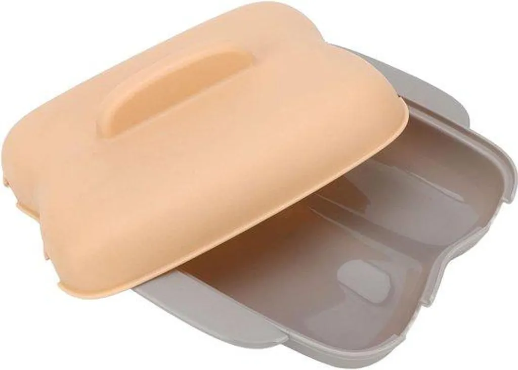 Boîte de Cuisson Maïs au Micro-Ondes Rose - Accessoire Cuisine Rapide