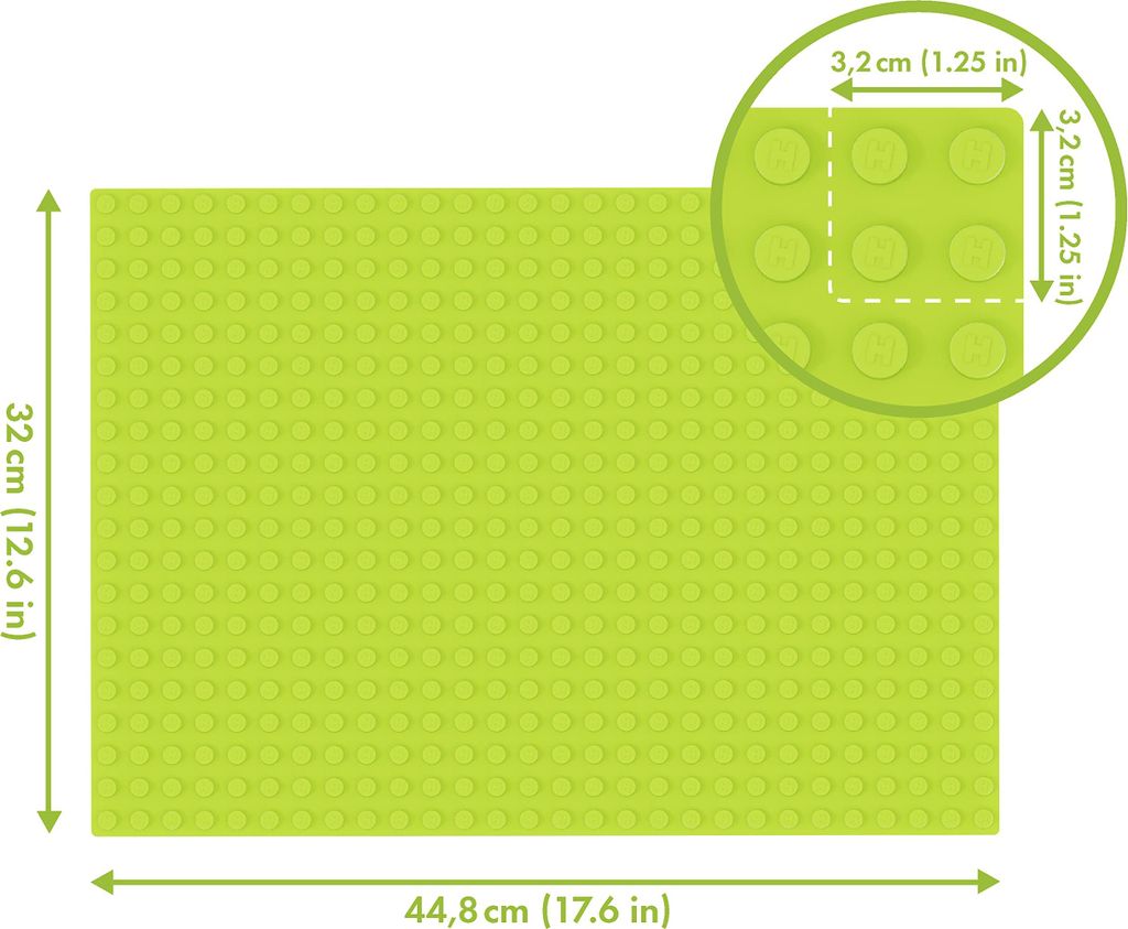 Hubelino 420312, Płytka podstawowa, 4 lat(a), Zielony, 1 Zdjęcie produktu 