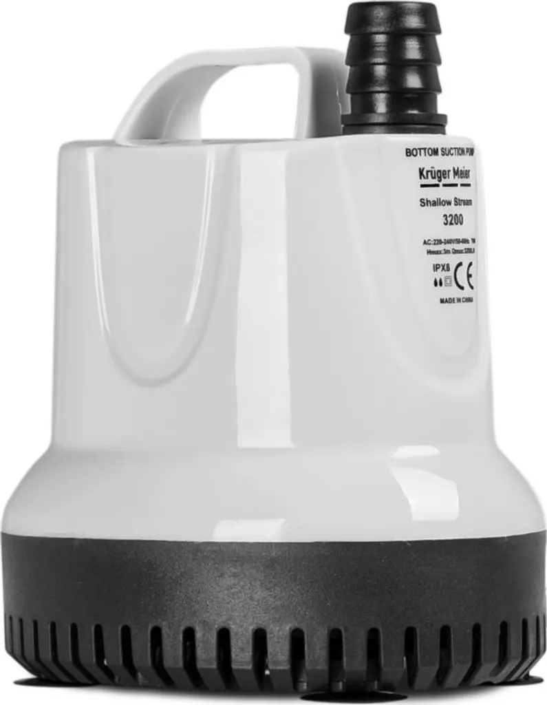 Pompe à eau ClearGenix 600 Krüger Meier avec aspiration basse ultra-précise