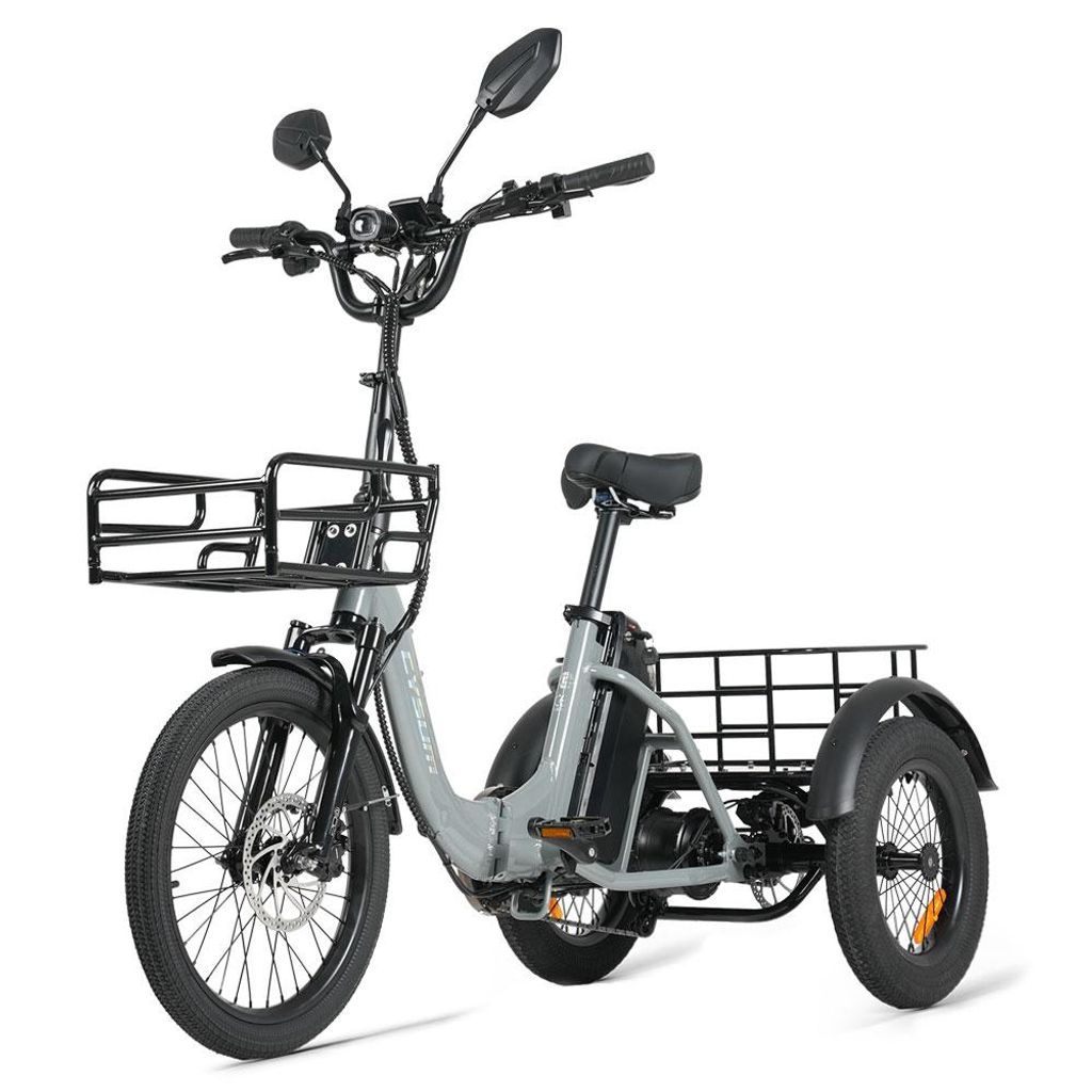 AG1 PRO Elektro‑Dreirad für Erwachsene, Aluminiumrahmen, 90 Produktbild 