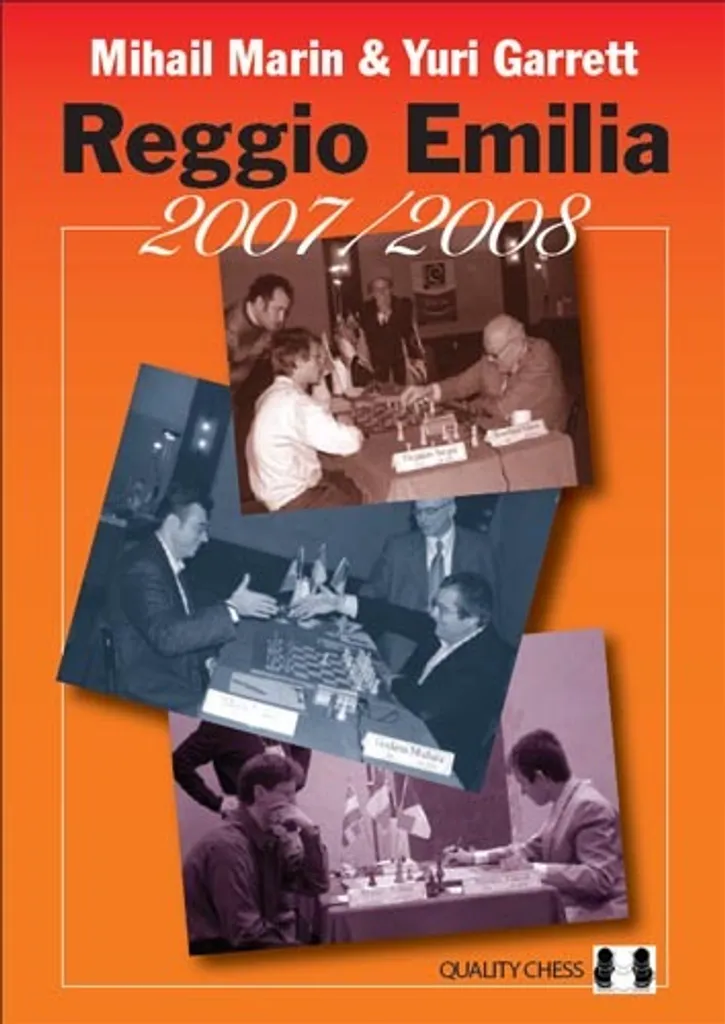 Reggio Emilia 2007/2008 Livre Échecs par Mihail Marin et Yuri Garrett