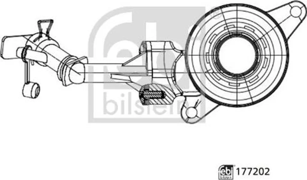 Récepteur d'embrayage hydraulique 177202 adapté au Fiat Ducato