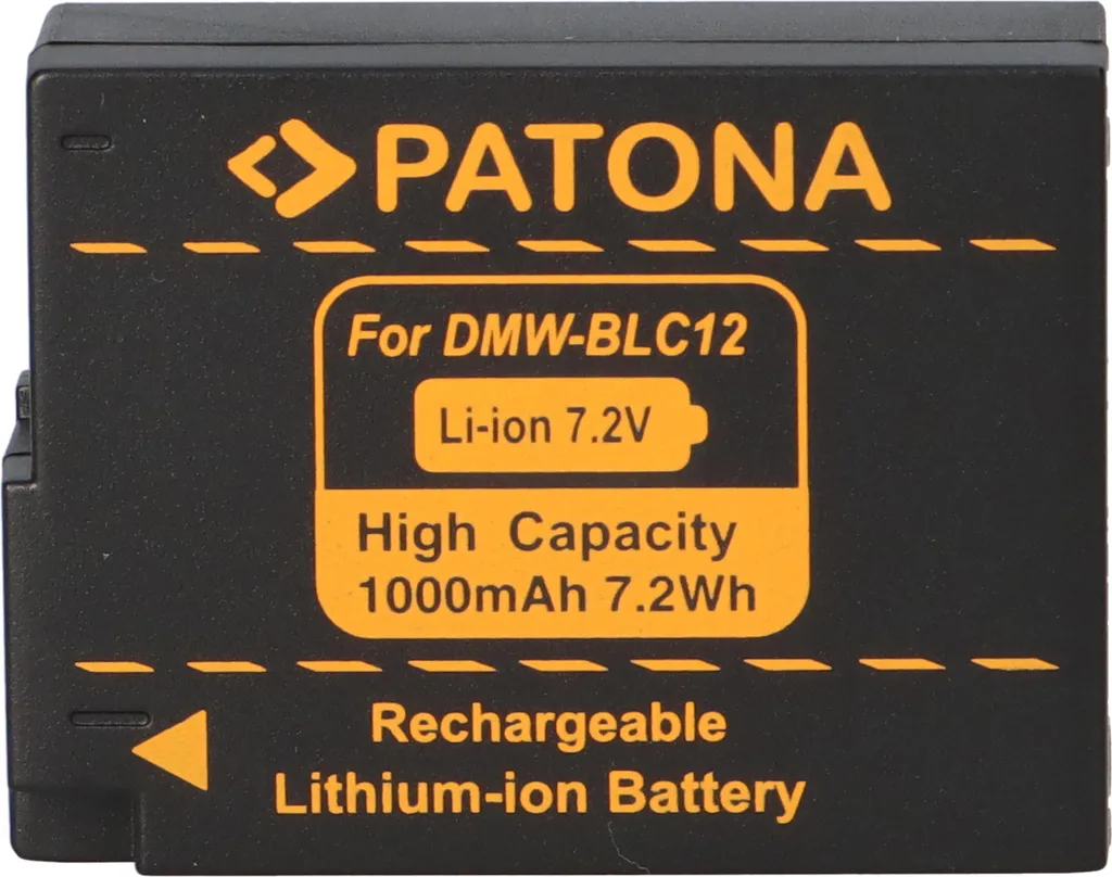Batteria Li-ion DMW-BLC12 per Panasonic Lumix G7 G85 e Leica V-Lux 4 - 4