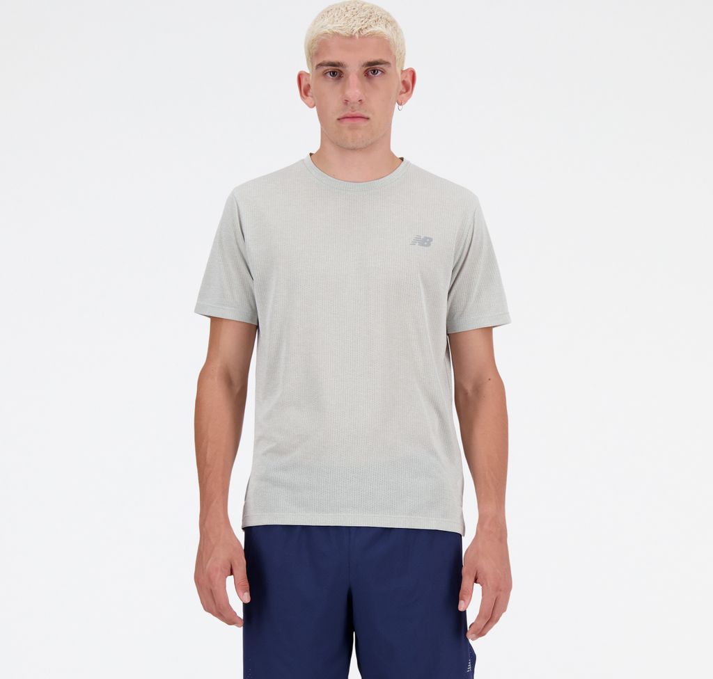 New Balance NEW BALANCE Athletics Run T-Shirt Grau Grau M