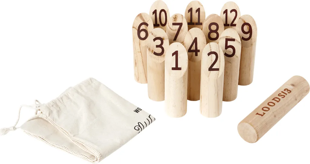 Jeu de plein air Muge Vinga Marron XD357 - Jeu de lancer bois pour jardin