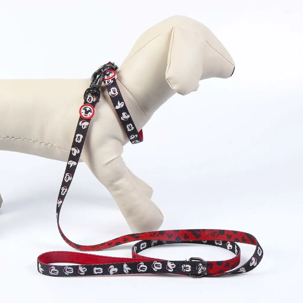 Guinzaglio per cani Mickey Mouse Nero M - 5